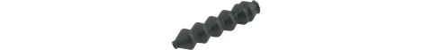 Osłona gumowa hamulca V-brake Bontrager Osłona gumowa hamulca V-brake Czarny