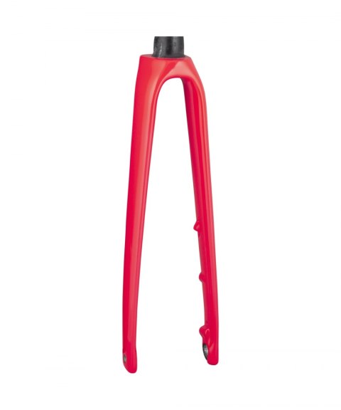 Trek 2021 Emonda SLR 700c Rigid Forks 230mm, 45mm Radioactive Coral/Onyx Carbon