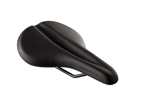 Siodełko rowerowe Bontrager Commuter Comp 270mm x 185mm Czarny