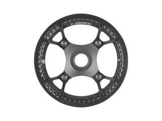 Gates Cdx Bosch Gen4 Belt Drive Chainring Bcd Mocowanie Bezpośrednie Czarny