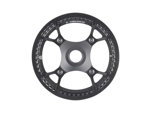Gates Cdx Bosch Gen4 Belt Drive Chainring Bcd Mocowanie Bezpośrednie Czarny