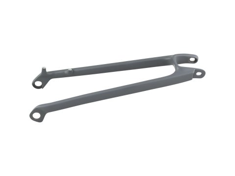 Trek 2020-2023 Rail 29 Carbon Paint Match Seatstays 29" x 2.6" Czarny Solid Charcoal