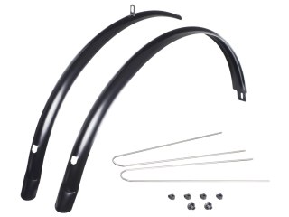 Curana C-Lite2 X300/X500 700c Fender Set 700c x 45mm, Front and Rear Czarny