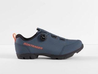 Buty Bontrager Evoke Battleship Blue Radioactive Orange (43)