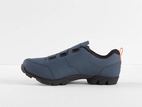 Buty Bontrager Evoke Battleship Blue Radioactive Orange (43)