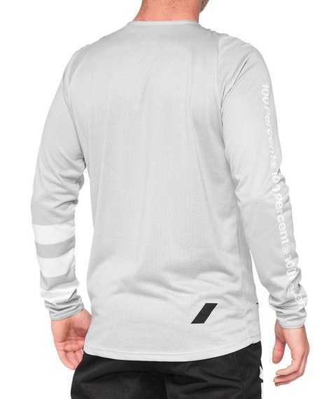 Koszulka 100% R-Core Longsleeve Black White (M)