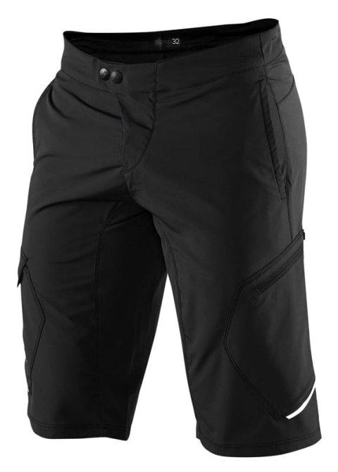 Szorty 100% Ridecamp Czarne (44)