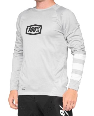 Koszulka 100% R-Core Longsleeve Vapor White (M)