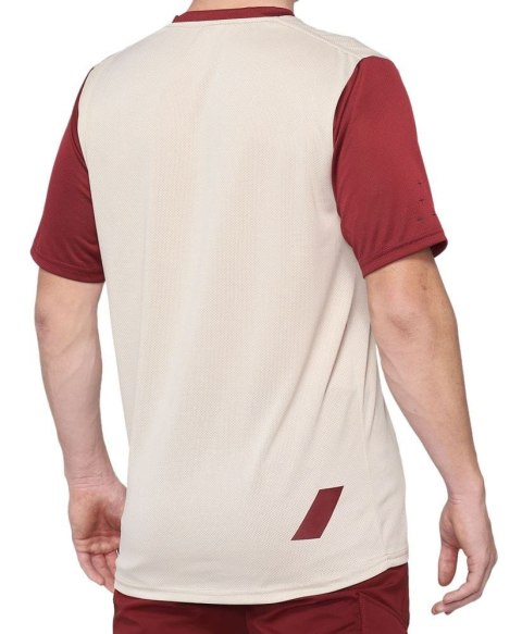 Koszulka 100% Ridecamp Krótki Rękaw Stone Brick (XL)