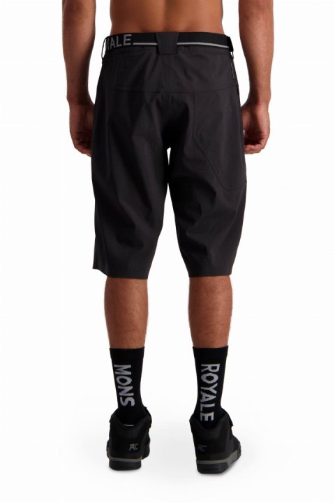 Szorty Mons Royale Virage Logo Black Męskie (S)
