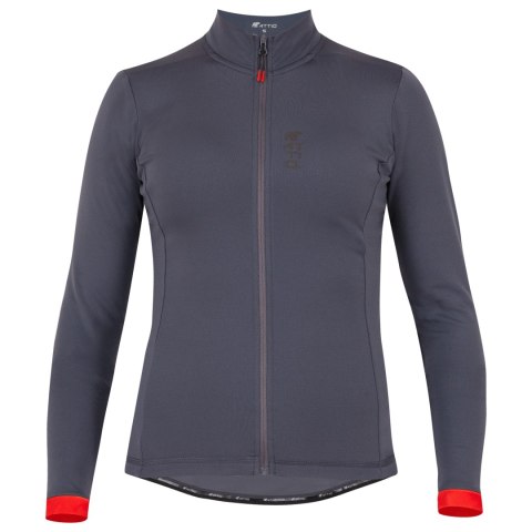 Damska Bluza kolarska Attiq Tecno Therm Ultimate 2.0 Szara (M)