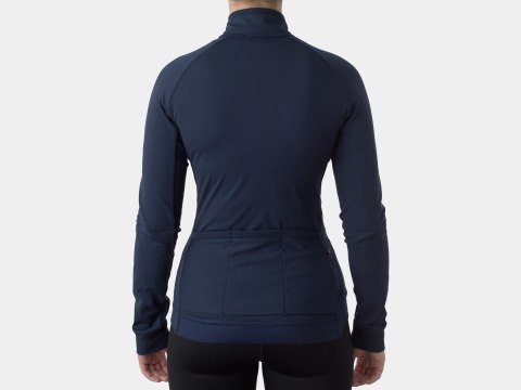 Termiczna Damska Koszulka z długim rękawem Bontrager Circuit Granatowa (XL)
