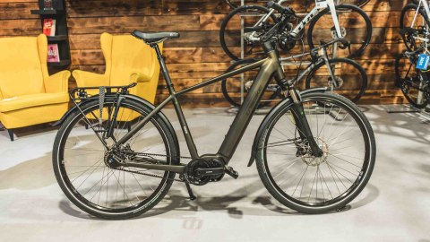 Unibike Energy Męski Ciemnozielony 2024 (21")
