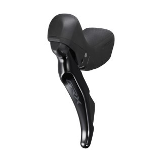 SHIMANO GRX Hamulec zestaw BRRX400KTSTRX400ST Lewa strona/przód Żywiczny z radiatorem Adapter do tarczy 160 mm 1000 czarny