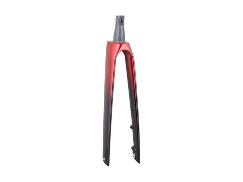 Forkrigid Trek Madone SLR 45R MetRed Smoke to Red Carb Smoke