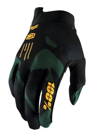 Rękawiczki 100% ITRACK Senitel Black (M)