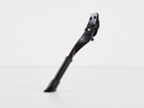 Regulowana, zintegrowana, krótka nóżka aluminiowa Bontrager montowana z tyłu, czarna