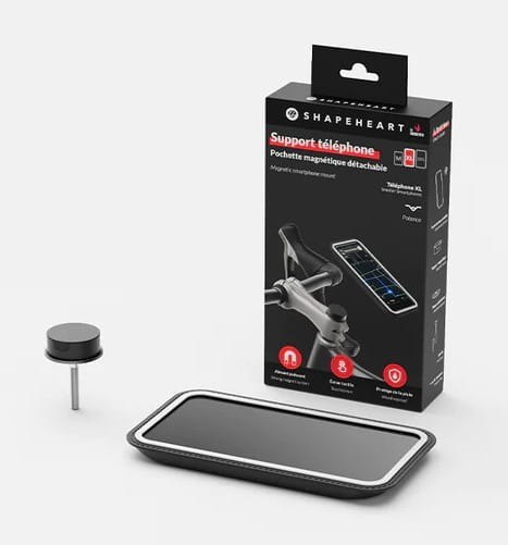 Uchwyt rowerowy na telefon SHAPEHEART STEM 2XL Mocowanie na kapsel sterów