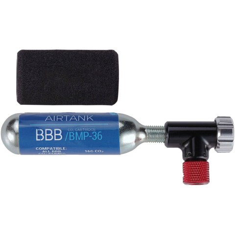 Pompka rowerowa BBB Co2 EasyAir pump + cartridge
