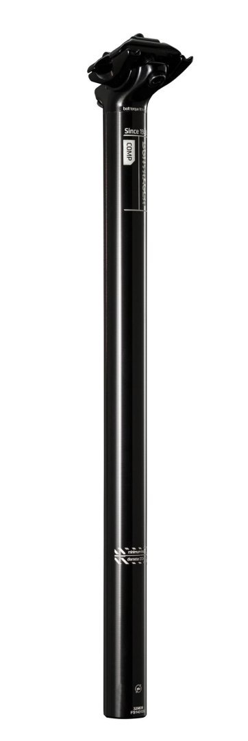 Sztyca Bontrager Comp 8 mm przesunięcia 31,6 mm x 400 mm Czarna