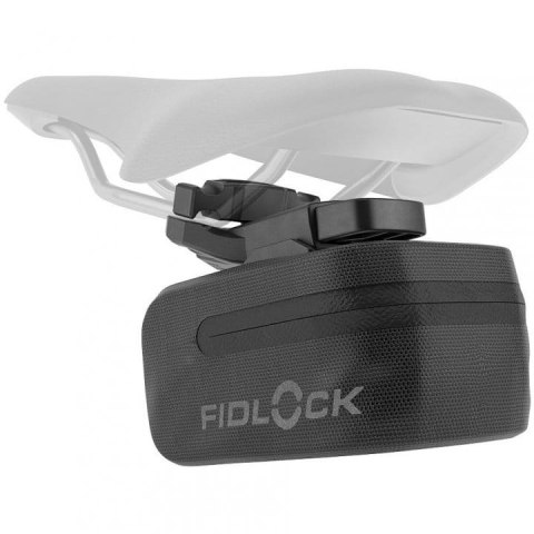 Torebka podsiodłowa FIDLOCK 400 z łącznikiem odblaskowy czarny