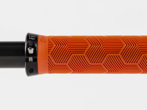 Chwyty Bontrager XR Trail Elite Recycled Plastic, pomarańczowe Roarange