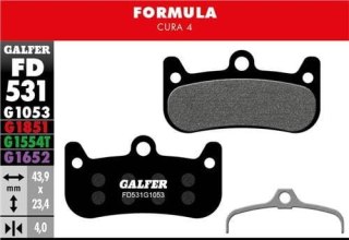 Klocki hamulcowe Galfer Formula FD531