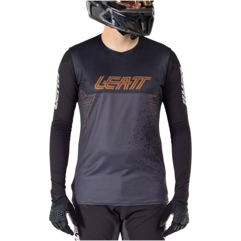Koszulka LEATT Jersey MTB Gravity 5.0 Czarny (M)