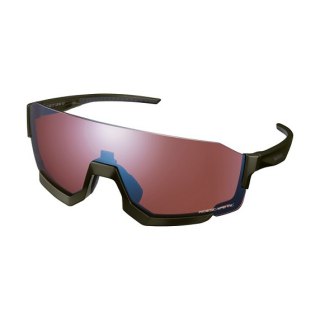 Okulary Shimano CE-ARLT2 AEROLITE Ridescape wysokim kontraście Zielony Mech