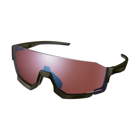 Okulary Shimano CE-ARLT2 AEROLITE Ridescape wysokim kontraście Zielony Mech