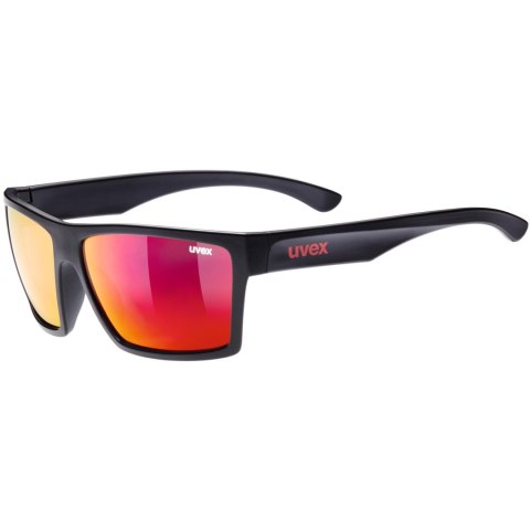 Okulary UVEX LGL 29 czarne czerwony