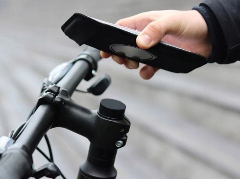 Uchwyt na telefon SHAPEHEART STEM XL, Mocowanie na kapsel sterów