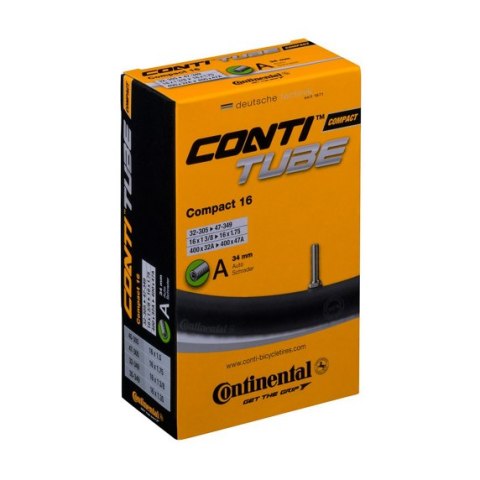 Dętka Continental Compact 16 Auto 34mm 32-305/47-349