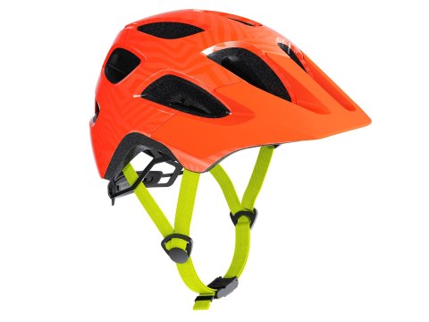 Kask Trek Tyro dla młodzieży Pomarańczowy Radioactive CE