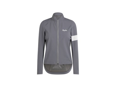Jacket Rapha 25 Core Rain Women Small Grey/White