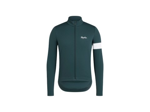 Jacket Rapha 25 Core Winter Men Medium Forest Green/White