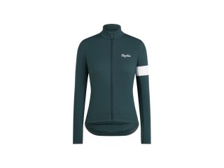 Jacket Rapha 25 Core Winter Women Medium Forest Green/White