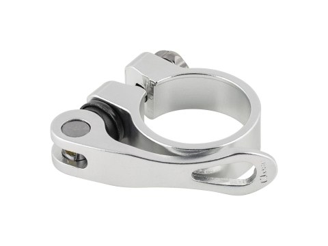 Seat Collar Lee Chi Clamp 36.4mm Quick Release Silver