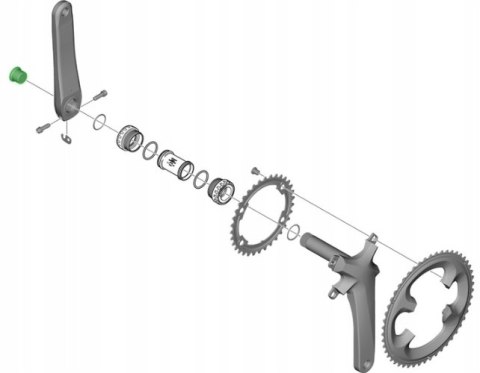 Śruba SHIMANO mocujaca do ramienia Hollowtech II