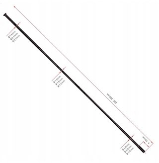 Szprychy DT SWISS competition Straight pull 2.0/1.8x302mm czarne