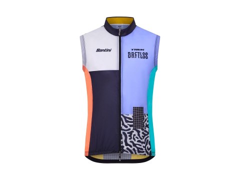 Vest Santini Trek Driftless Windshell X-Large Blue