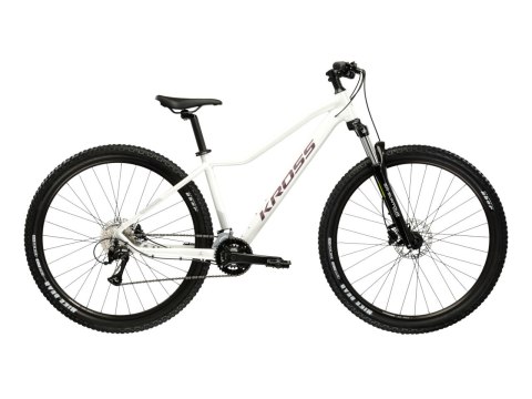 Kross Lea 4.0 27,5" Biały Fioletowy Połysk 2026 (S)