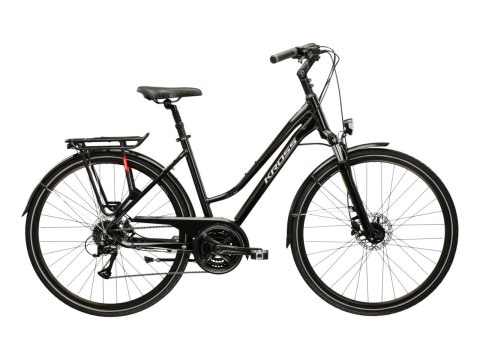 Kross Trans 4.0 Damski Czarny Srebrny Połysk 2025 (L)