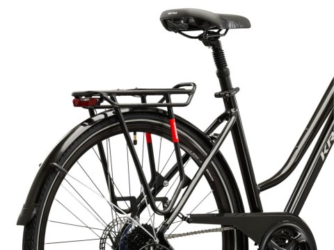 Kross Trans 4.0 Damski Czarny Srebrny Połysk 2025 (L)