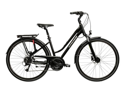 Kross Trans 4.0 Damski Czarny Srebrny Połysk 2026 (L)