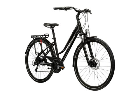 Kross Trans 4.0 Damski Czarny Srebrny Połysk 2026 (L)