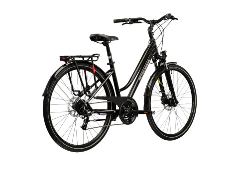 Kross Trans 4.0 Damski Czarny Srebrny Połysk 2026 (L)