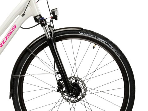 Kross Trans 5.0 Damski Szary Różowy Połysk 2026 (M)
