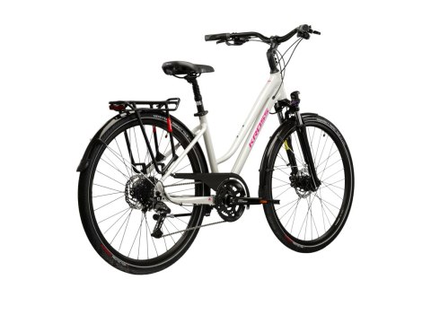 Kross Trans 5.0 Damski Szary Różowy Połysk 2026 (M)
