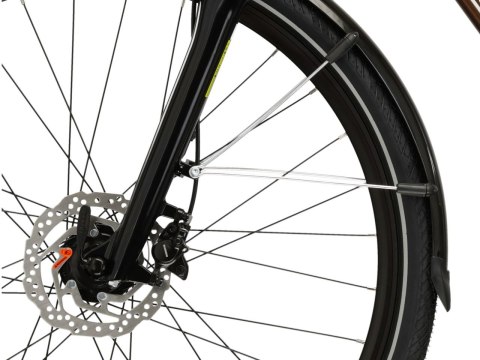 Kross Trans 5.0 Męski Brązowy Srebrny Połysk 2026 (XL)